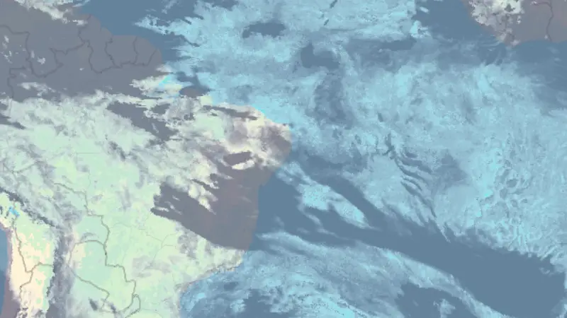 Clouds weather map