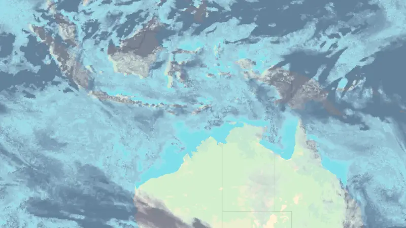 Mākoņainība weather map