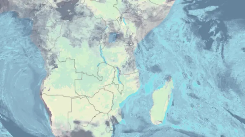 Nubosidad weather map