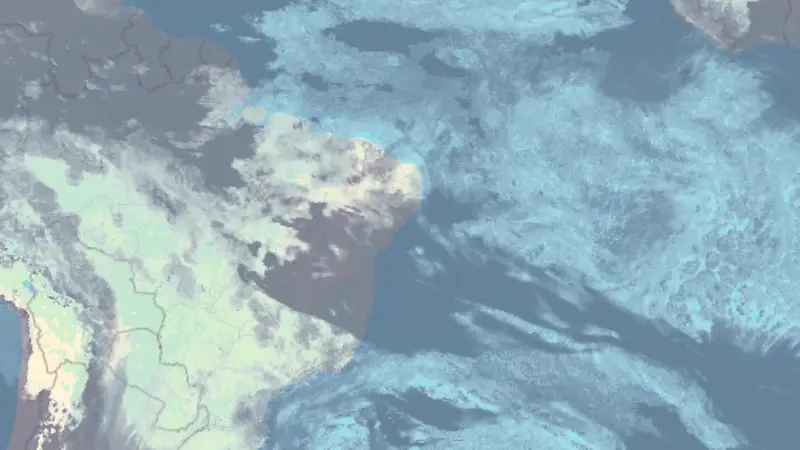 Clouds weather map