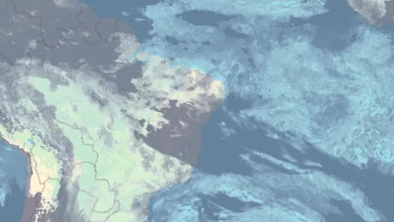 Clouds weather map