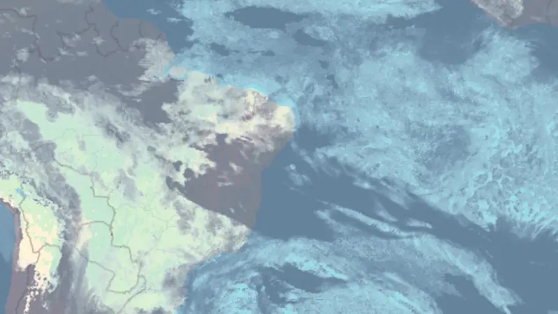 Clouds weather map