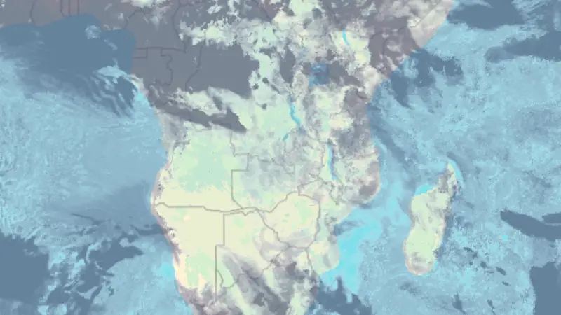 Oblačnost weather map