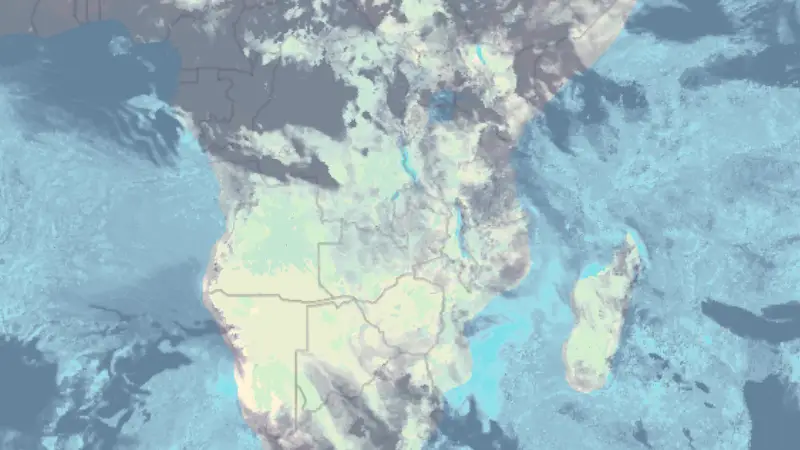 Oblačnost weather map