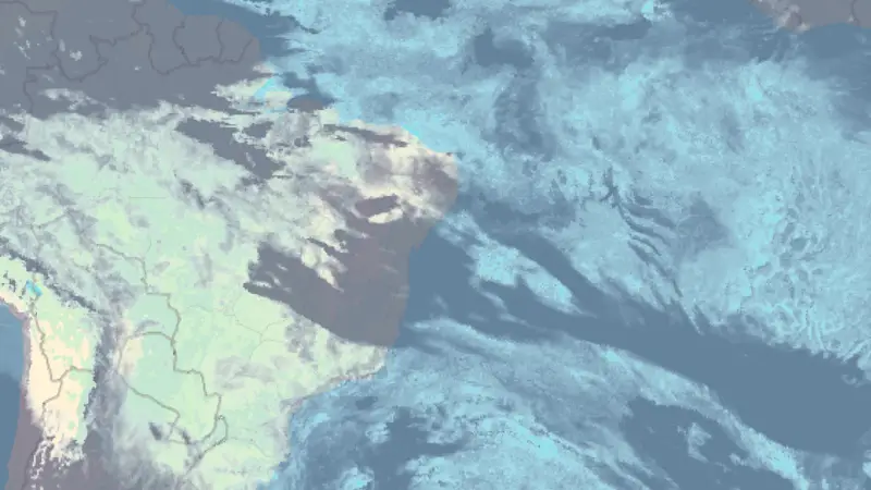 Clouds weather map