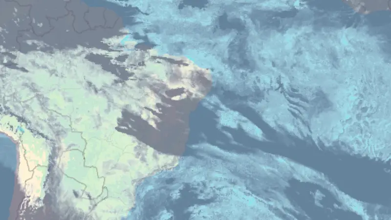 Clouds weather map