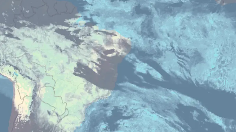 Clouds weather map