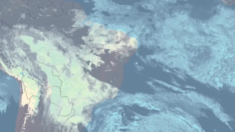 Clouds weather map