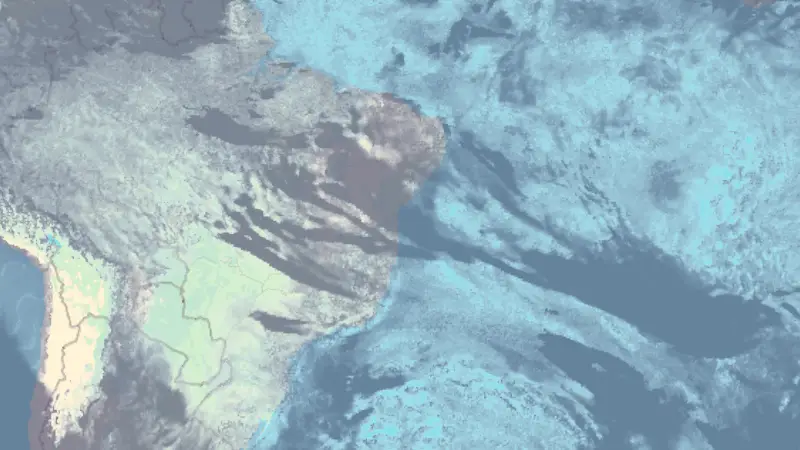Clouds weather map