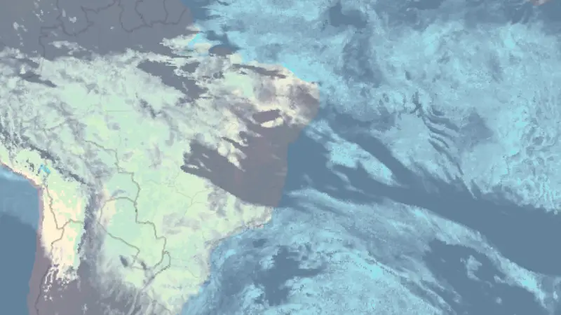 Clouds weather map