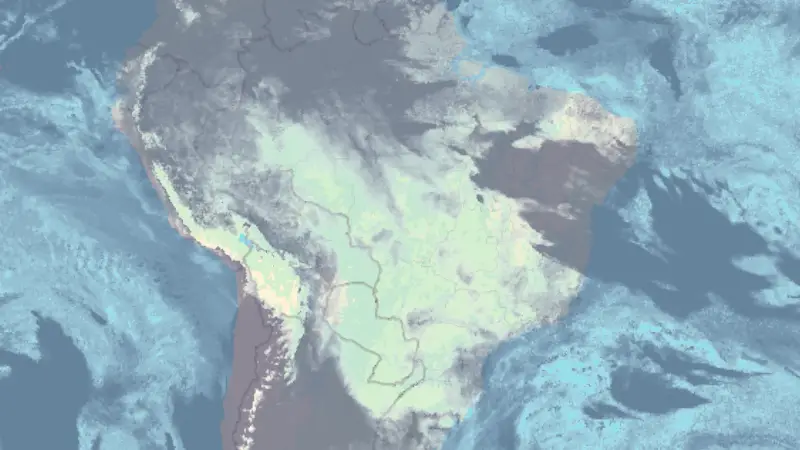 Clouds weather map