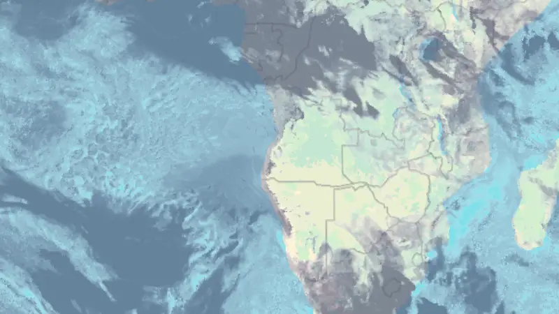 Zachmurzenie weather map