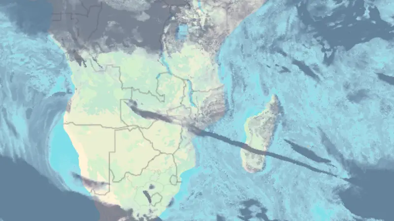 Skyer weather map