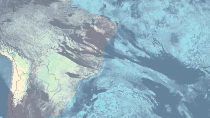 Clouds weather map