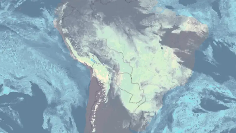 Clouds weather map
