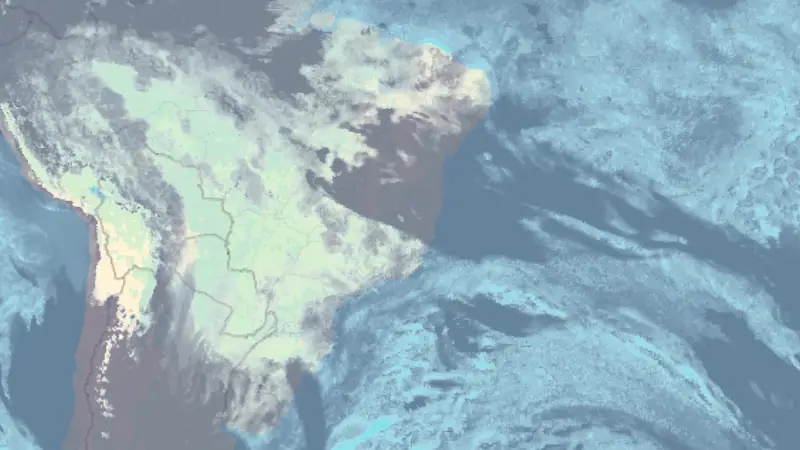 Clouds weather map