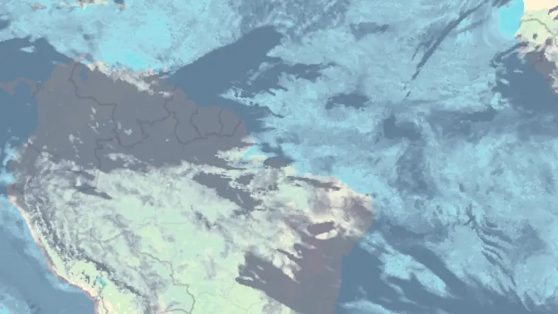Nubosidad weather map