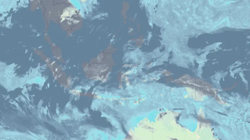 Clouds weather map