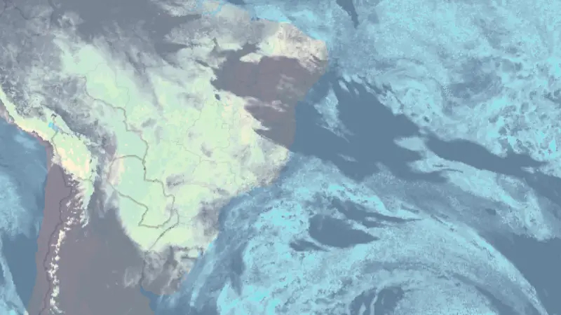 Zachmurzenie weather map