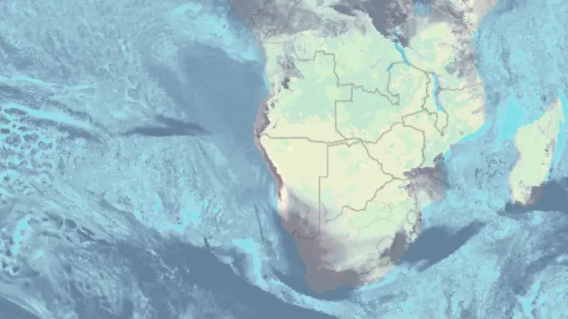 Clouds weather map
