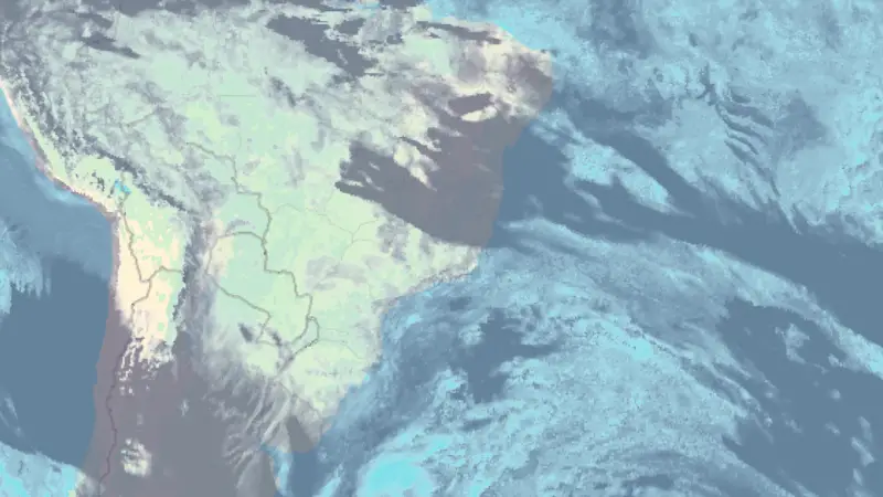 Clouds weather map