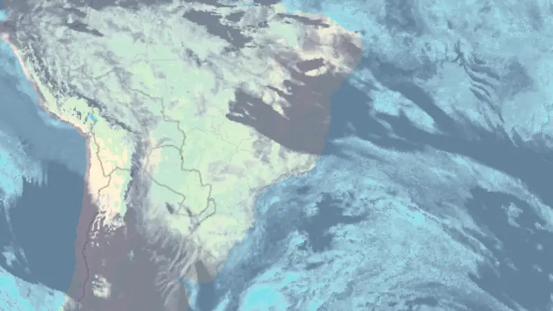 Clouds weather map