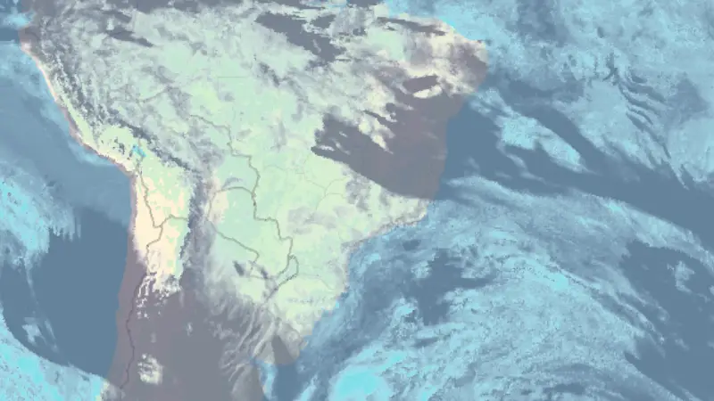 Clouds weather map