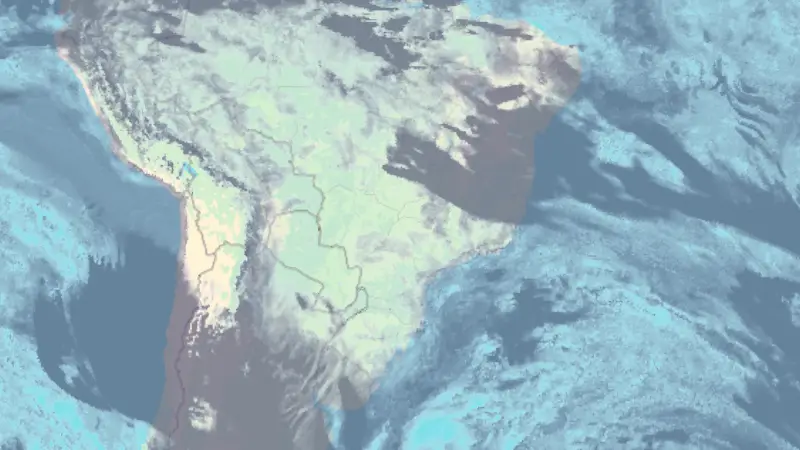 Clouds weather map