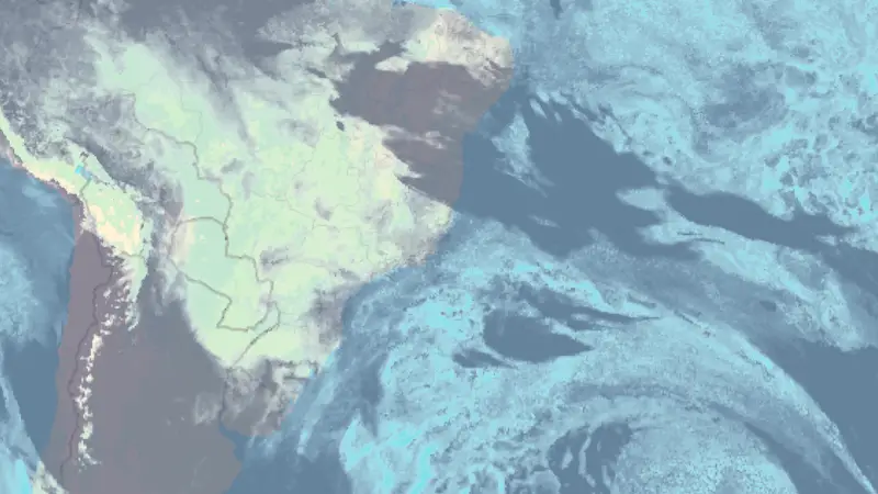 Clouds weather map