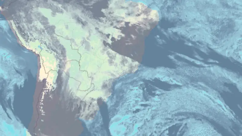Clouds weather map