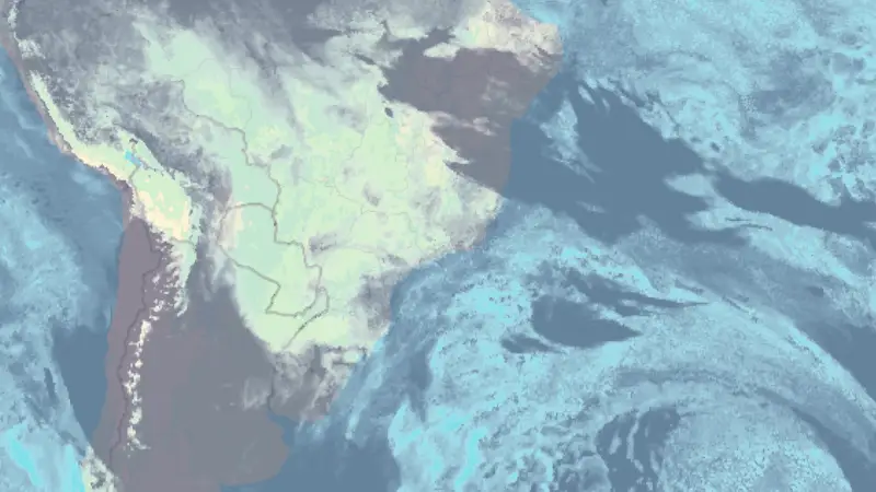 Clouds weather map
