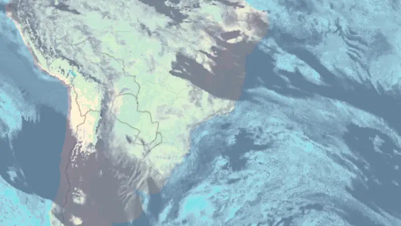 Clouds weather map