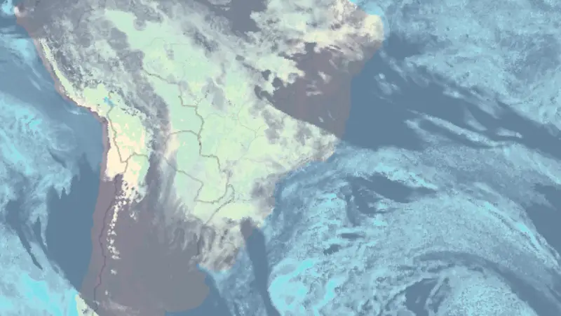 Clouds weather map