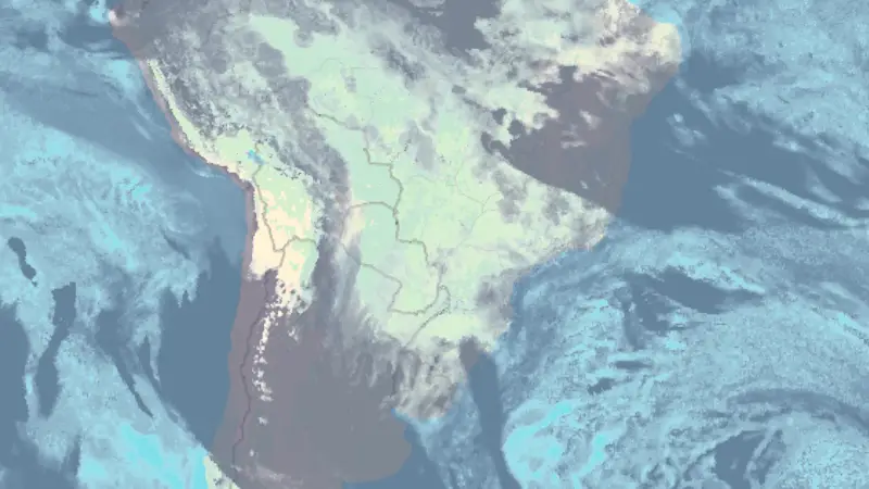 Clouds weather map