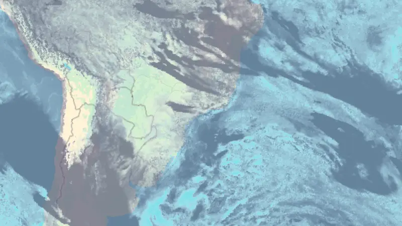 Clouds weather map