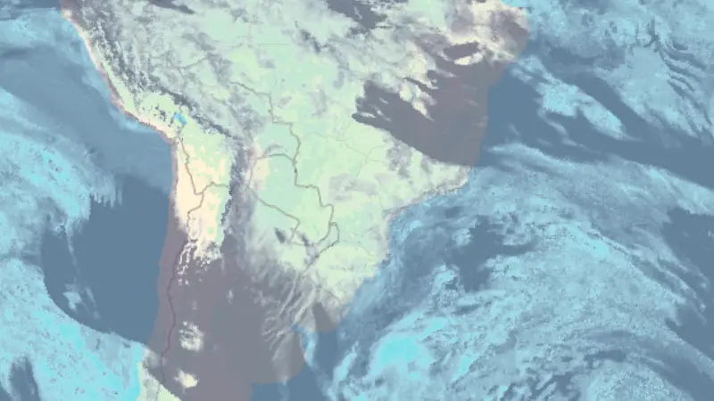 Clouds weather map