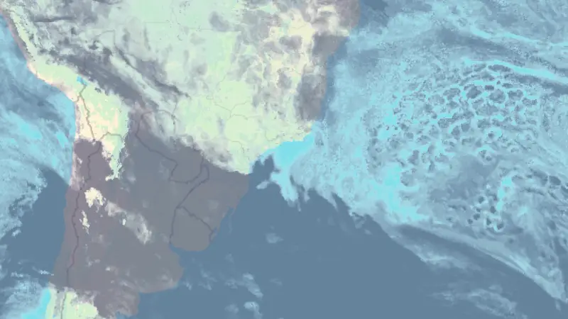 Skyer weather map