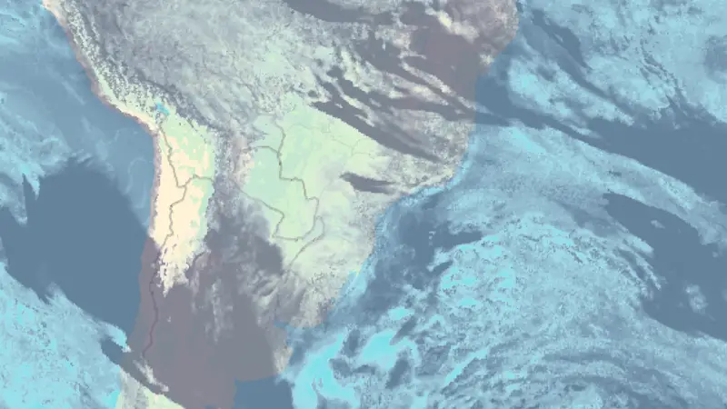 Clouds weather map