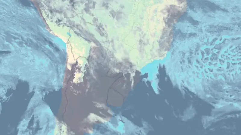 Nebulozitate weather map