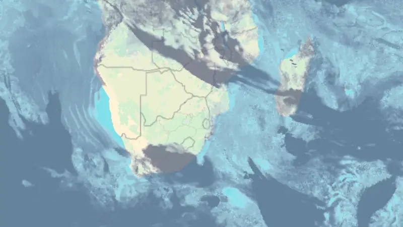 Mākoņainība weather map