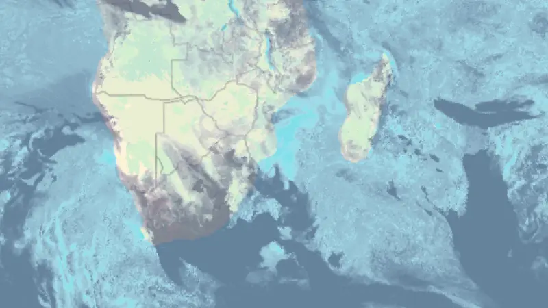 Clouds weather map