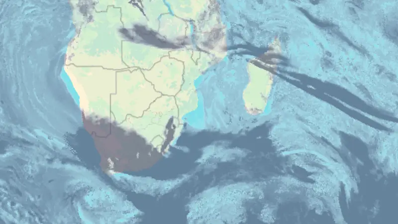 Skyer weather map