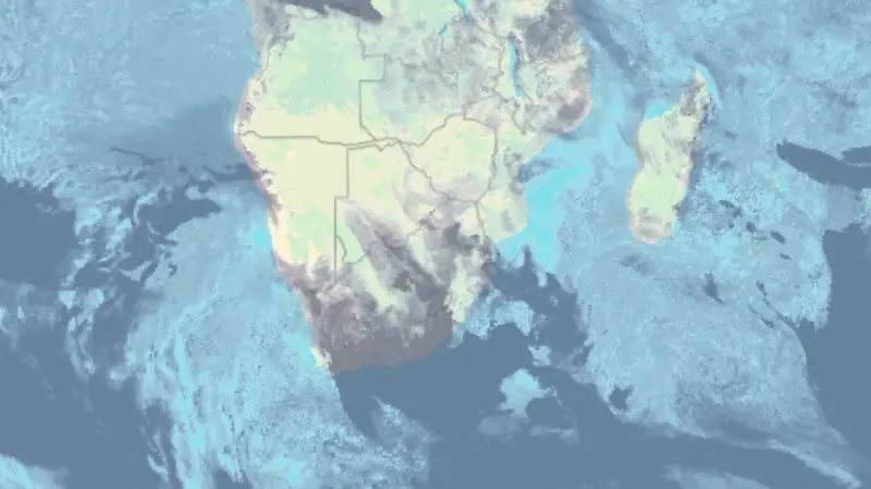 Zachmurzenie weather map