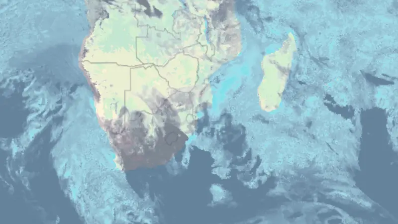 Clouds weather map