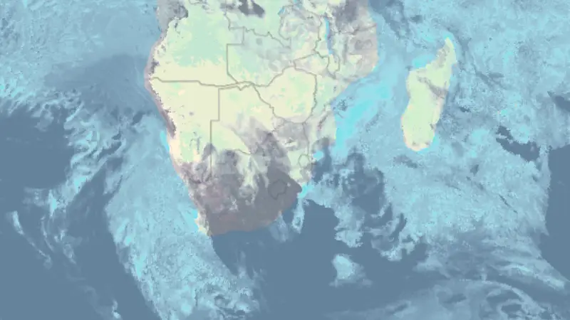 Zachmurzenie weather map