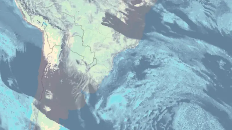 Clouds weather map