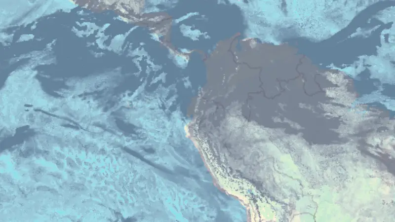Clouds weather map