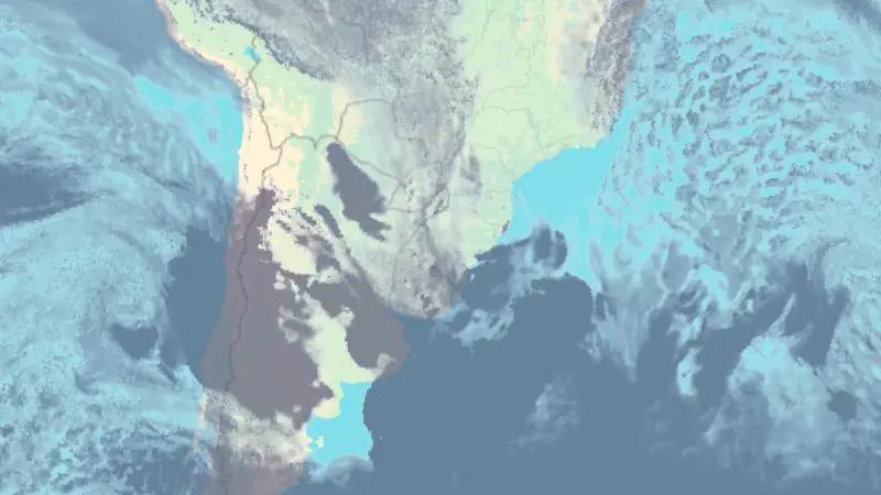 Zachmurzenie weather map