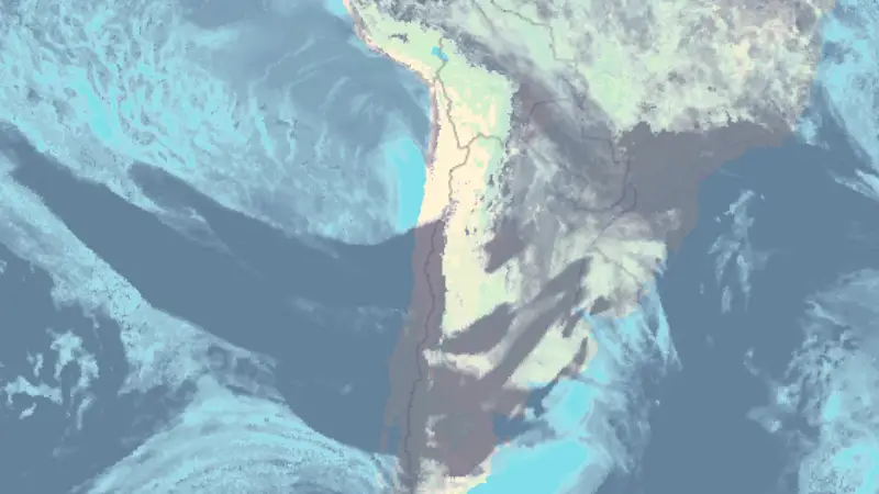 Skyer weather map