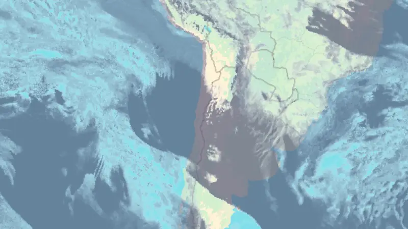 Clouds weather map